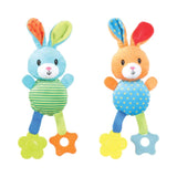 Zolux Squeaky Rabbit Doll Toy for Small Dogs, Various Color