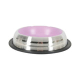 Zolux stainless steel bowl for cats and dogs, non-slip, 225 ml
