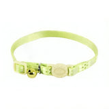 Zolux green nylon decorative collar
