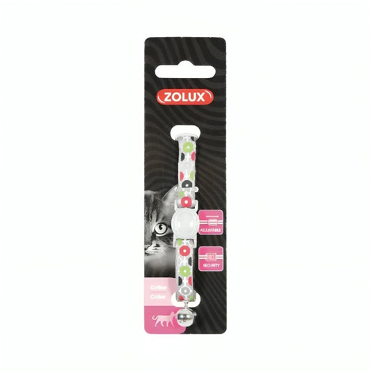Zolux nylon collar for cats, Grey