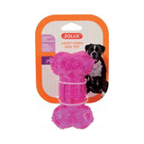 Zolux Bone 12cm Toy for Dogs, Burgundy