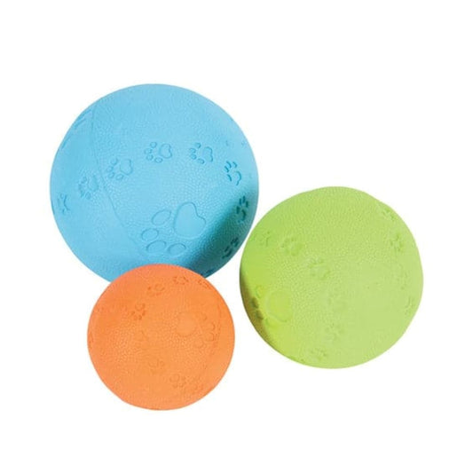 Zolux silicone teether for dogs in the shape of a ball 7.5 cm, Various Colors