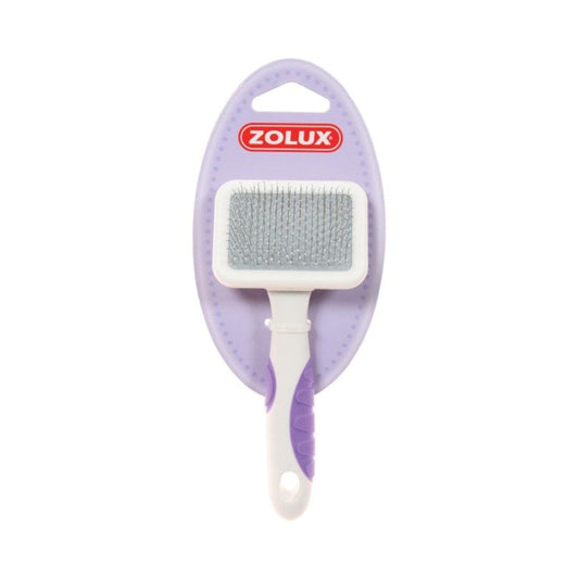 Zolux Plastic Straightening Hair Brush for Cats Small Size