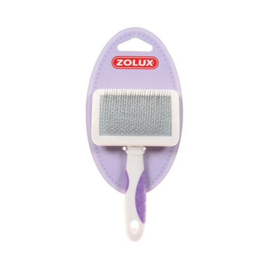Zolux Plastic Straightening Hair Brush for Cats Medium Size