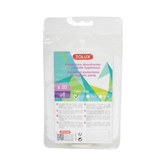 Zolux Panty Pad for Dogs Size 4-5 x 20