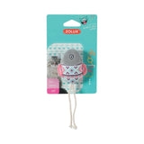 Zolux Kali cat toy with a catnip in the shape of a fish, grey