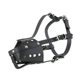 زولكس كمامة جلد قابلة للتعديل للكلاب مقاسات متعددة