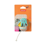 Zolux Cat Hook Mouse Toy With Catnip Green Color