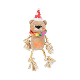 Zolux Toy with rope in the shape of a bear for dogs