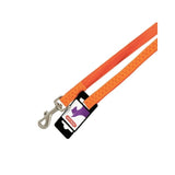 Zolux Tarpaulin Leather Dog Harness 1.2m - 25mm Orange