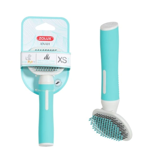 Zolux Comb for cats for medium and long hair, light blue color