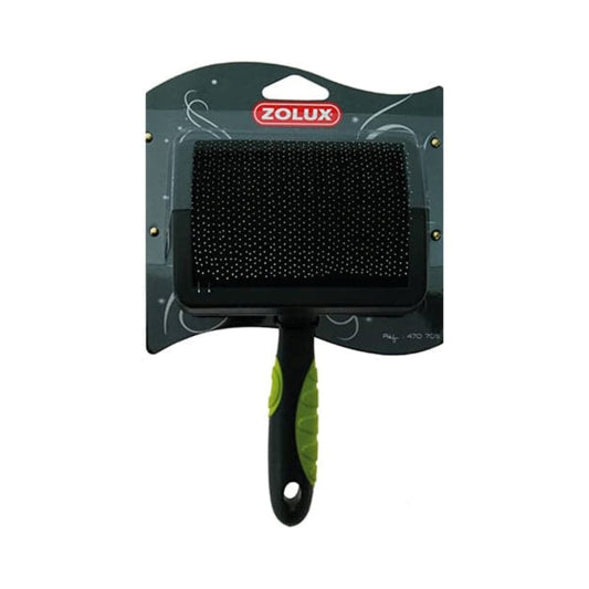 Zolux comb for cats for all types of fur, green color