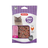 زولكس مكافات مضغ للقطط بنكهة الدجاج 50 غ