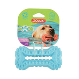 زولكس مووس عضاضة للكلاب سيلكون شكل عظمة لون ازرق 16 سم