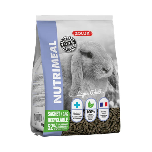 Zolux Nutrimil food for adult Dutch rabbits