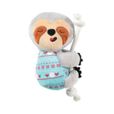 Zolux Chiquitos Sloth Koala Dog Toy with rope