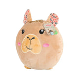 Zolux Chiquitos Lama Dog Pillow Toy, Brown