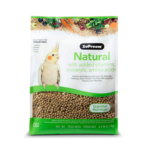 Zupreem Natural Food for medium birds