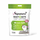 سيقنتشر7 رمل بينتونيت للقطط برائحة الشاي الاخضر 8 كغ | متجر باندا.
