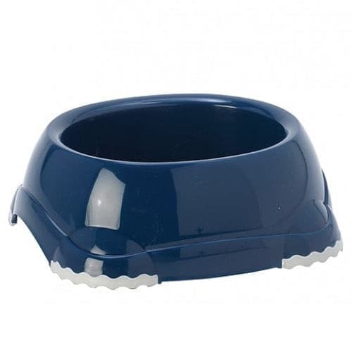 مودرنا صحن طعام بلاستيكي للقطط و الكلاب لون كحلي غير قابل للإنزلاق | متجر باندا.