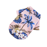 ملابس صيفية للكلاب لون زهري مع رسمة مميزة | متجر باندا.