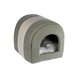 فوب تاو سرير للقطط شكل كوخ منقط | متجر باندا.