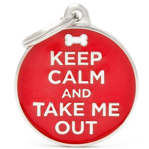 قلادة Keep Calm and Take Me Out | متجر باندا.