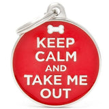 قلادة Keep Calm and Take Me Out | متجر باندا.