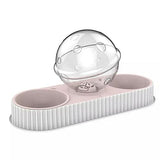 ماكلية و مشربية للقطط و الكلاب شكل كرة متعددة الالوان | متجر باندا.