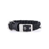 ماي فاميلي ميلان طوق نيلون للكلاب اسود 55×2.8سم كبير