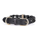 ماي فاميلي أسكوت طوق جلد اسود حجم 45×2.2سم | متجر باندا.