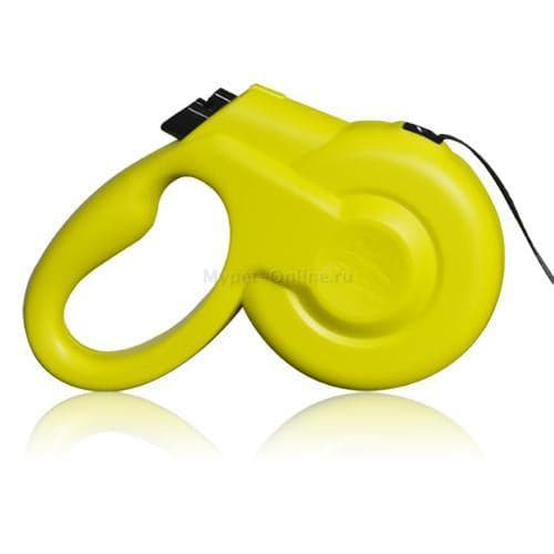 مشد أوتوماتيكي للتنزه قطط و كلاب أصفر M | متجر باندا.