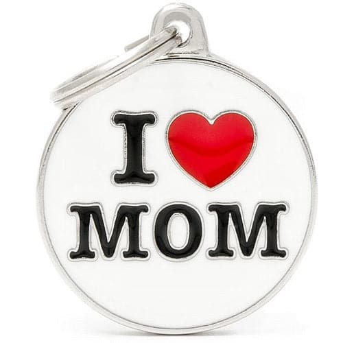 قلادة I Love Mom حجم كبير | متجر باندا.