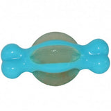 جيم دوق لعبة كلاب رائعة شكل عظمة لون سماوي وسط | متجر باندا.