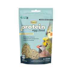 Higgins Egg Protein is a nutritional supplement for all types of birds  