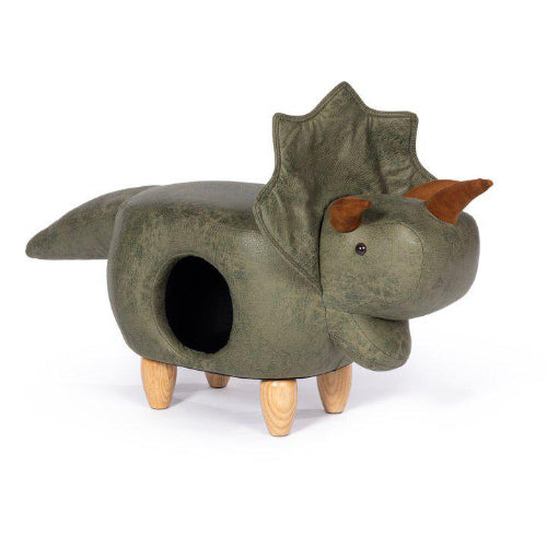 Kitty Power Paws Preview Dinosaur Cat House, Gray