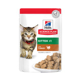 Hill's Science Plan Tender Chunks Wet Food for Kitten in Gravy with Turkey 85g