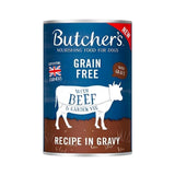 Butcher's Wet Dog Food with Beef in Gravy 400g