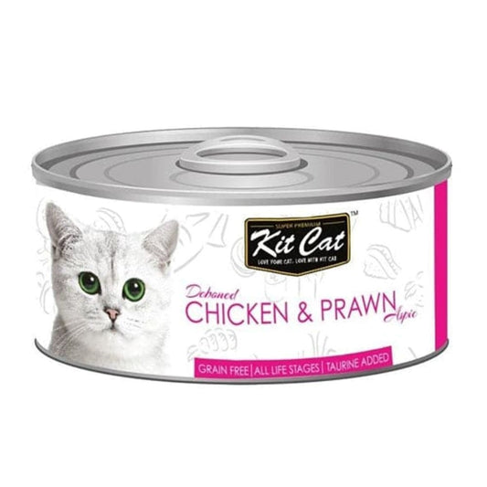 KitCat Cats Wet Food Deboned Chicken & Shrimp 80 g