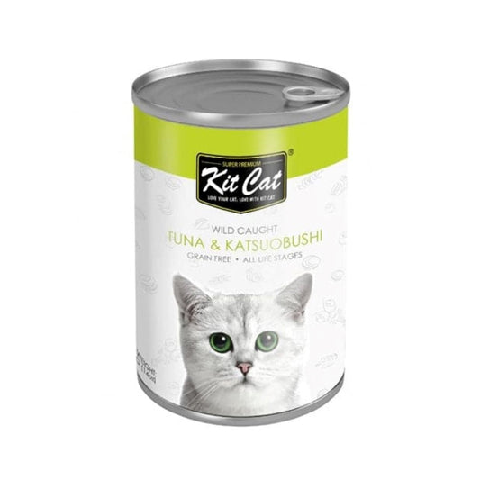 Kit Cat Wet Food Wild Caught Tuna and Katsuobushi 400 g