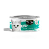 KitCat cat wet food gravy tuna and quail eggs 70 g