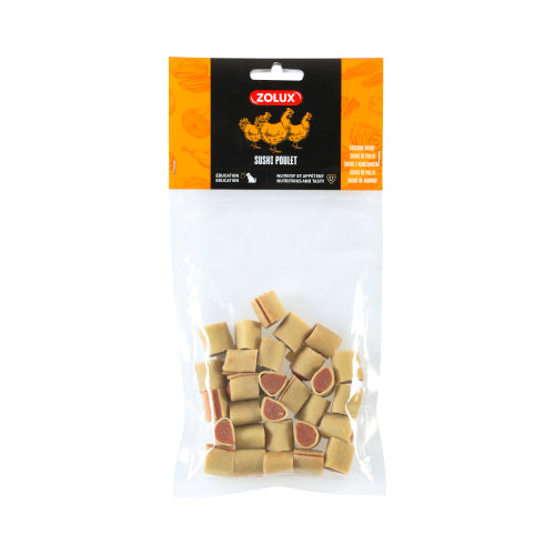 Zolux Snack Sushi Chicken Flavored For Dog 100g