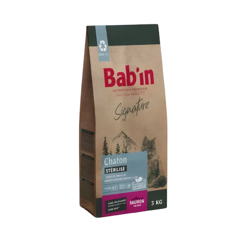 Babin Signature Dry Food for Kitten Sterilized with Salmon