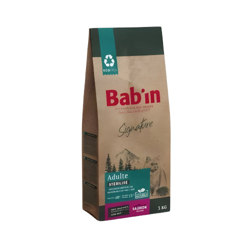 Babin Signature Dry Food For Adult Sterilized With Salmon