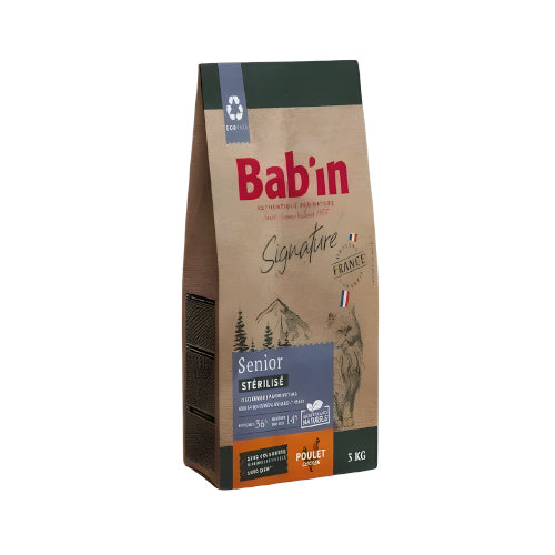 Babin Signature Dry Food For Senior Sterilized Cat With Chicken