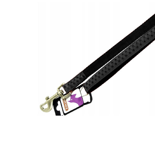 Zolux Macleather Leash For Dogs Black