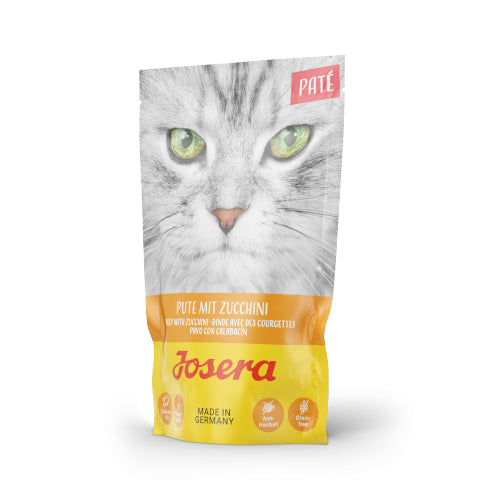 Josera pureed wet food for adult cats with turkey and zucchini flavor 85g
