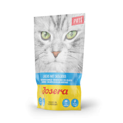 Josera puree wet food for adult cats with salmon flavor and seaweed 85g