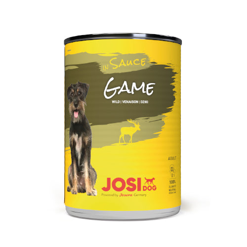 Juicy Wet Food For Adult Dogs Venison In Sauce 415g