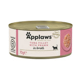 Applaws Wet Cat Food, Tuna Fillet with Prawn 70 g